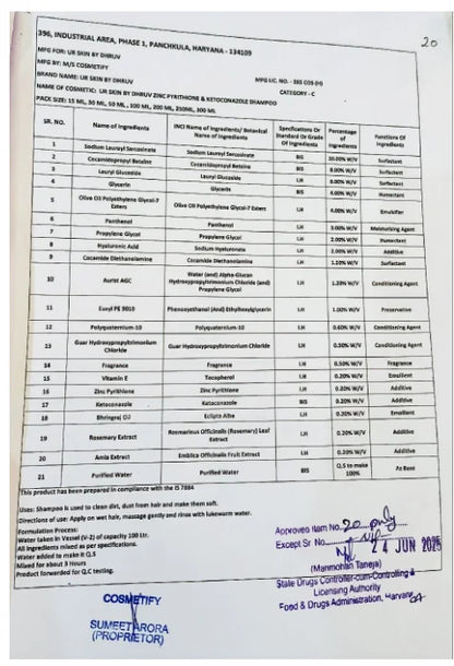 Anti Dandruff Shampoo