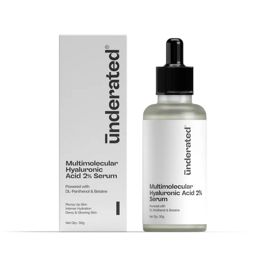Underrated Multi Molecular Hyaluronic Acid 2% + Betaine 3% Serum 30ML
