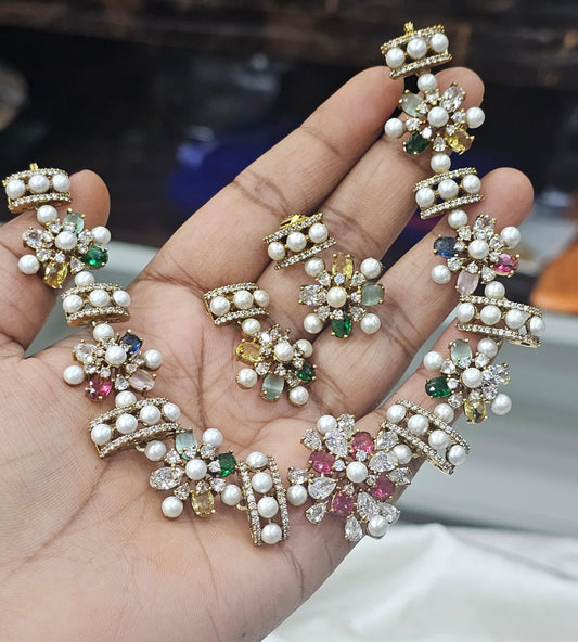 Beads neck set just 1299