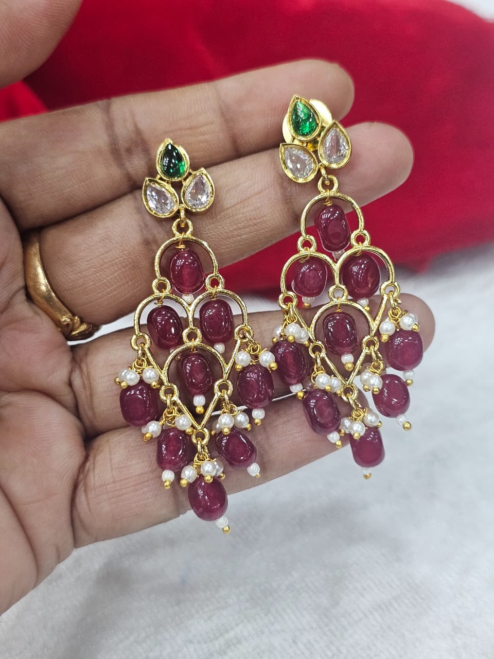 Ruby beads hangings just 599