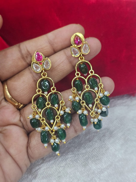 Green beads hangings just 599