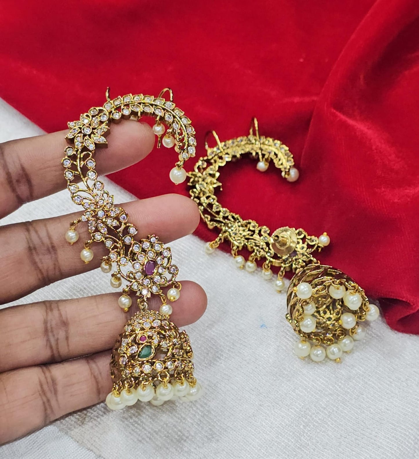 Ear cuffs antique mehandhi polish JUST 799