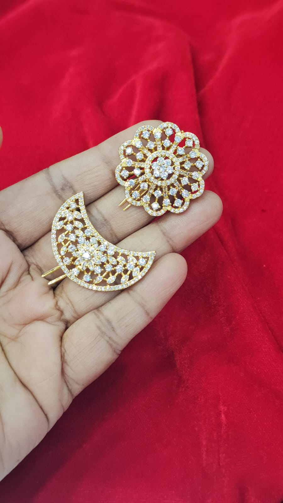 Suryavanka and Chandra vanka gold polish just 550