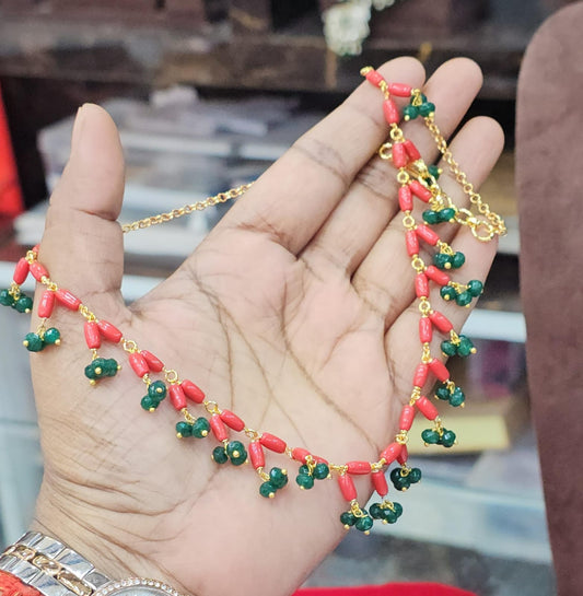 pagadalu with green beads just 799