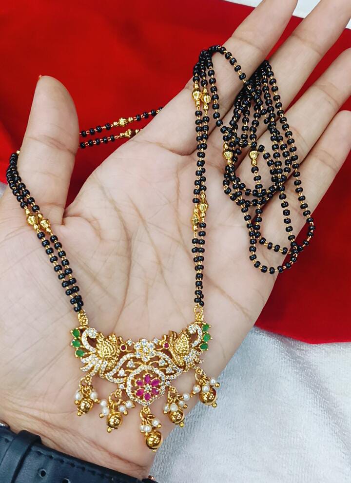 long black beads 26 inches with multi colour just 699