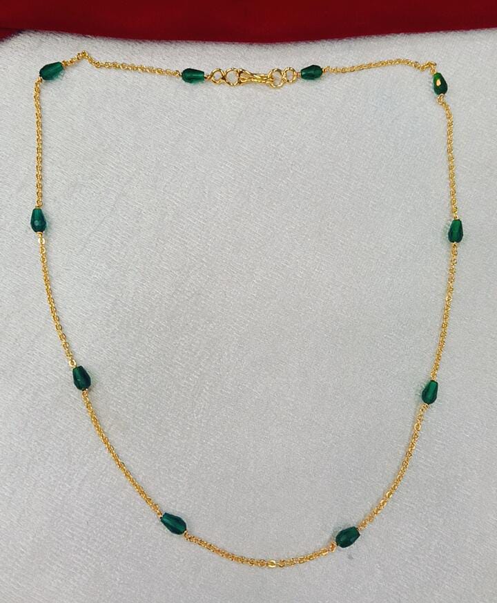 Manulu green chain hand made just 450