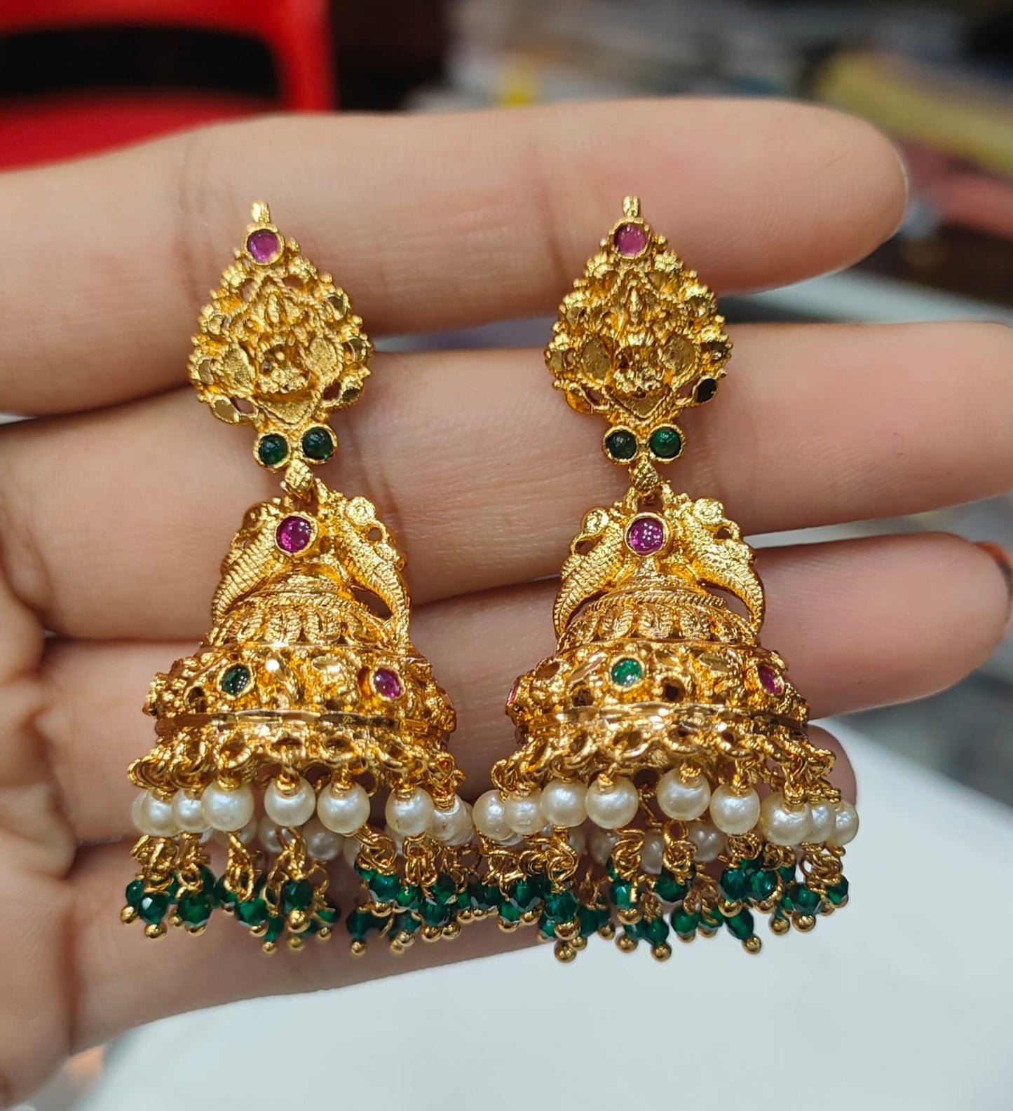 Antique gold buttas just 499