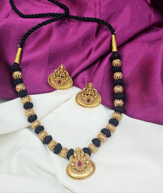 Black thread jewelry antique nakshi just 1399