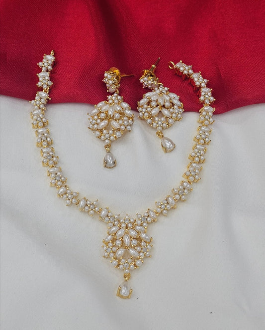Real pearl neckset just 1150