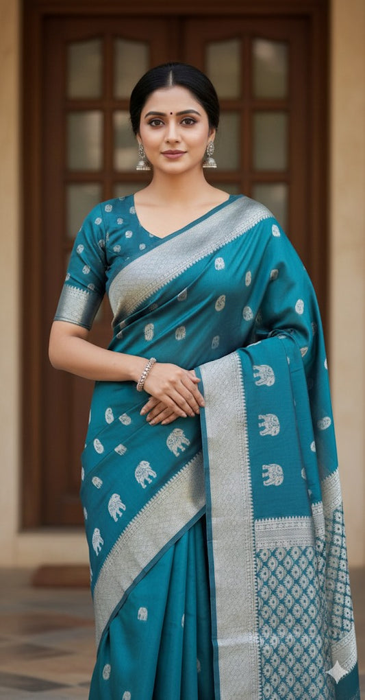 Madhavaram Pattu Saree design 2