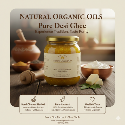 Natural Organics Ghee 1kg