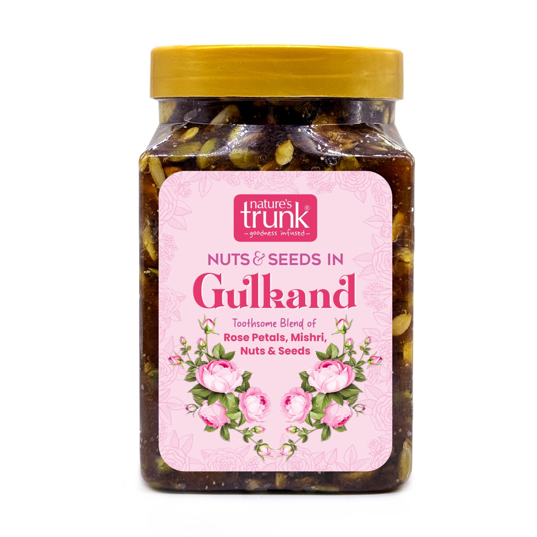 Nature’s Trunk Gulkand with Nuts and Seeds