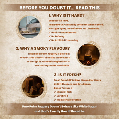 Palm Jaggery | Tad Gud | Tati Bellam