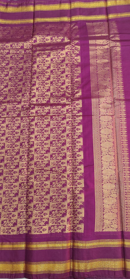 Gadwal Siko Pattu Saree design 2