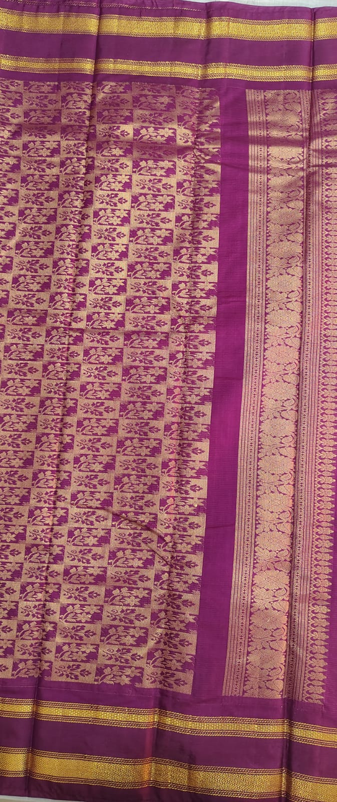 Gadwal Siko Pattu Saree design 4