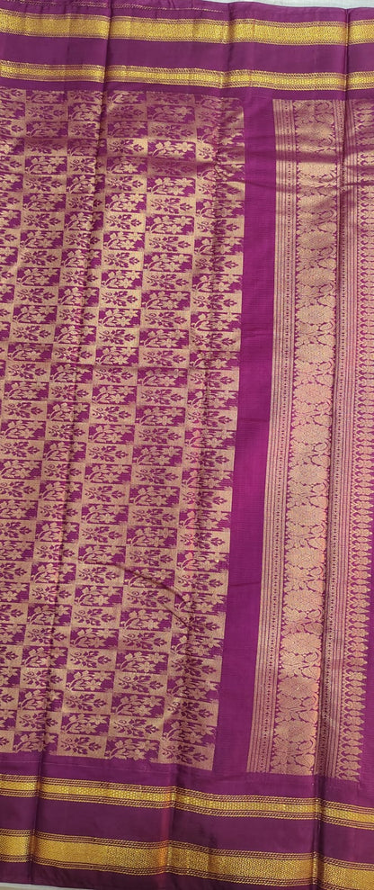 Gadwal Siko Pattu Saree design 4