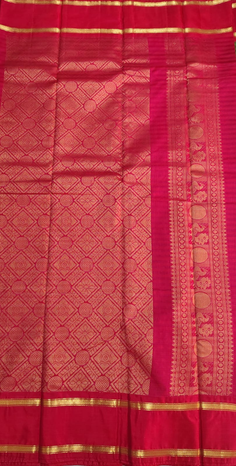 Gadwal Siko Pattu Saree design 5