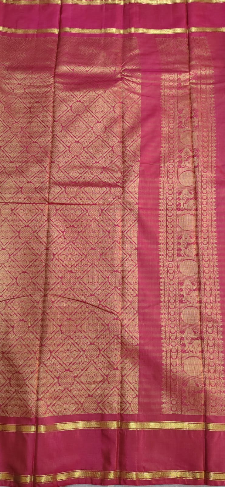 Gadwal Siko Pattu Saree design 6