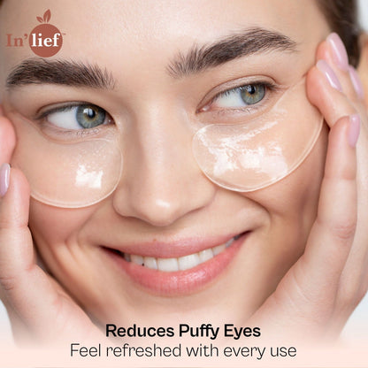 Hydrogel Under Eye Patch (30 Pairs) | Infused with Niacinamide, Aloe Vera, Hyaluronic Acid & Pomegranate Extract