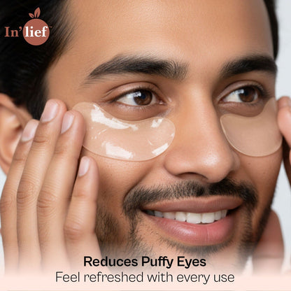 Hydrogel Under Eye Patch (30 Pairs) | Infused with Niacinamide, Aloe Vera, Hyaluronic Acid & Pomegranate Extract