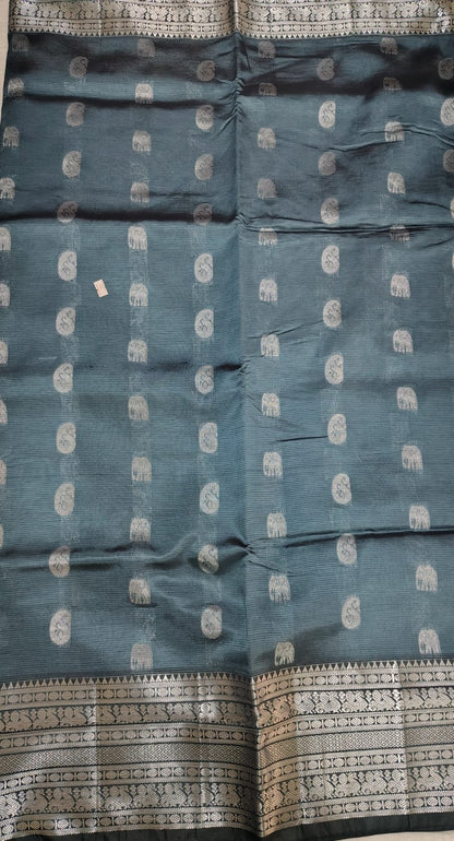 Madhavaram Pattu Saree design 3