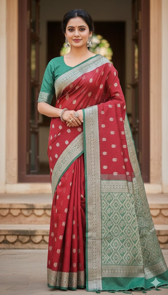 madhavaram pattu saree design 6