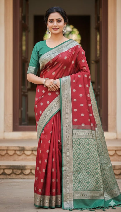 madhavaram pattu saree design 6