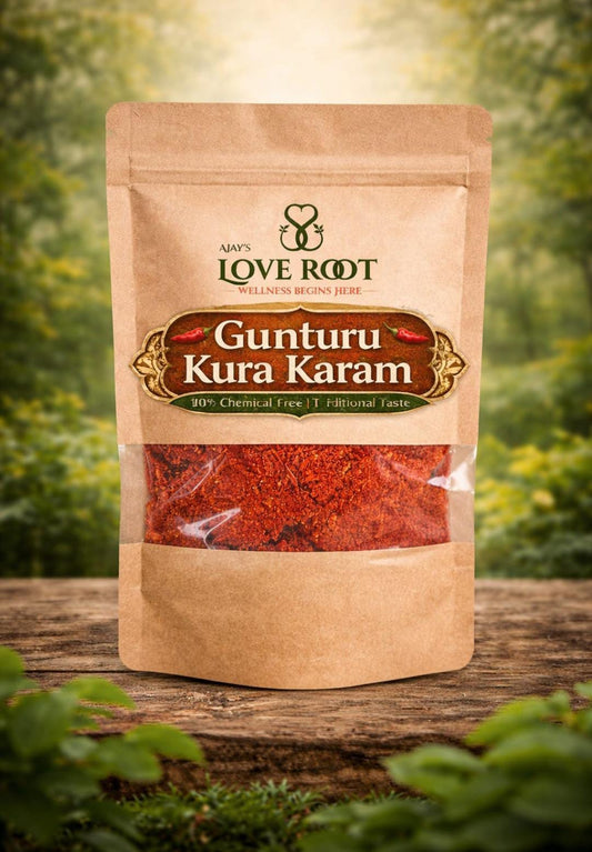 Original Gunturu Kura Karam 500gms
