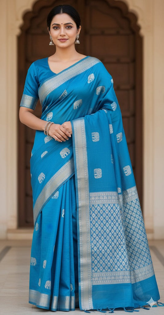 Madhavaram Pattu Saree design 4