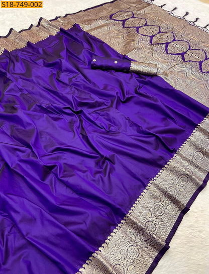 Fancy banarasi silk saree