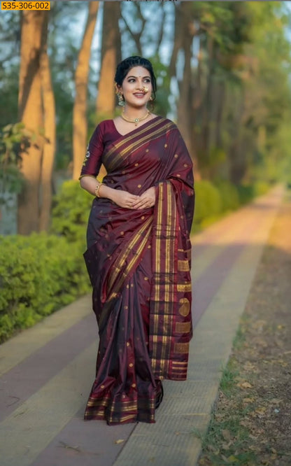 Fancy soft silk saree